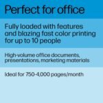 HP Color LaserJet Pro 4201dw Wireless Color Laser Printer, Best-for-Office