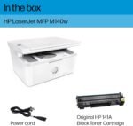 HP LaserJet MFP M140w Wireless Printer, Print, scan, copy, Fast