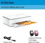 HP ENVY 6055e Wireless Color Inkjet Printer, Print, scan, copy,