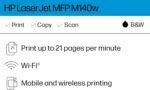 HP LaserJet MFP M140w Wireless Printer, Print, scan, copy, Fast