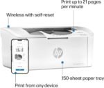 HP LaserJet M110w Wireless Printer, Print, Fast speeds, Easy setup,