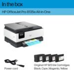 HP OfficeJet Pro 8135e Wireless All-in-One Color Inkjet Printer, Print,