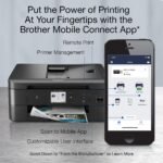 Brother MFC-J1170DW Wireless Color Inkjet All-in-One Printer with Mobile Device