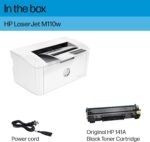 HP LaserJet M110w Wireless Printer, Print, Fast speeds, Easy setup,