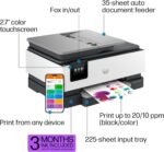 HP OfficeJet Pro 8135e Wireless All-in-One Color Inkjet Printer, Print,