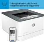 HP LaserJet Pro 3001dw Wireless Black & White Printer, Best-for-Office