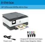 HP OfficeJet 8015e Wireless Color All-in-One Printer, 6 months of