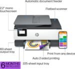 HP OfficeJet 8015e Wireless Color All-in-One Printer, 6 months of