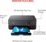 Canon PIXMA TS6420a All-in-One Wireless Inkjet Printer [Print,Copy,Scan], Black, Works