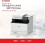 Canon Color imageCLASS MF751Cdw – Multifunction, Duplex, Wireless, Mobile-Ready Laser