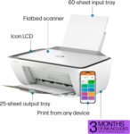 HP DeskJet 2855e Wireless All-in-One Color Inkjet Printer, Scanner, Copier,