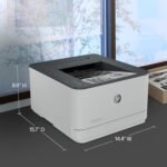 HP LaserJet Pro 3001dw Wireless Black & White Printer, Best-for-Office