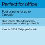 HP LaserJet Pro 3001dw Wireless Black & White Printer, Best-for-Office