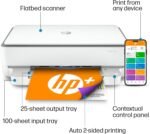 HP ENVY 6055e Wireless Color Inkjet Printer, Print, scan, copy,