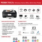 Canon PIXMA TR8620a – All-in-One Printer Home Office|Copier|Scanner|Fax|Auto Document Feeder