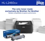 Brother HL-L2460DW Wireless Compact Monochrome Laser Printer with Duplex, Mobile