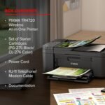 Canon PIXMA TR4720 All-in-One Wireless Printer for Home use, with