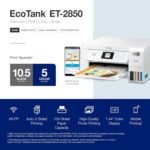 Epson EcoTank ET-2850 Wireless Color All-in-One Cartridge-Free Supertank Printer with