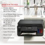 Canon PIXMA G6020 All-in-One Supertank Wireless (Megatank) Printer, Copier and