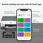 HP Smart -Tank 6001 Wireless Cartridge-Free all in one printer,