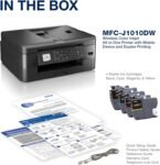 Brother MFC-J1010DW Wireless Color Inkjet All-in-One Printer with Mobile Device